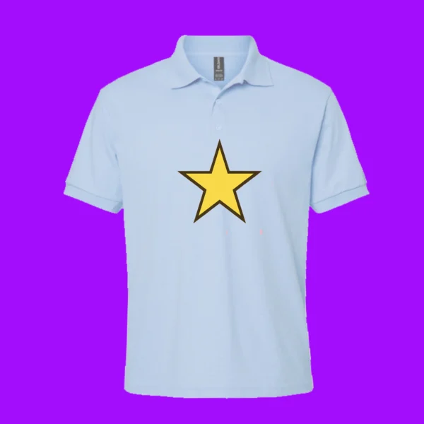 პოლო "შრომით ყველაფერი გამოგივა" - ცისფერი